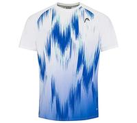 Head Racket Topspin Short Sleeve T-shirt Bleu S Homme