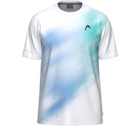 Head Racket Topspin Short Sleeve T-shirt Blanc 3XL Homme