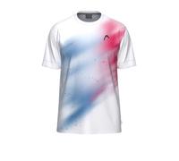 Head Topspin T-Shirt garçon, Bleu Roi/Print Vision, 164