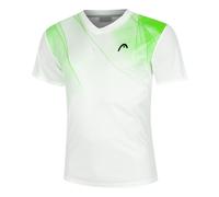 HEAD Topspin T-shirt Hommes-Blanc,Vert