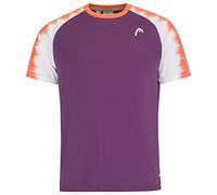 HEAD Topspin T-Shirt Hommes, Violet, L, Lilac