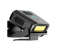 Head Torch Light, Waterproof Bright LED Flashlight, 2.56x1.57x1.18 Inch Lighting Device with Adjustable Beam, Lightweight Head Torch, Illumination Gear with Compact Style, Headlamp for Hiking