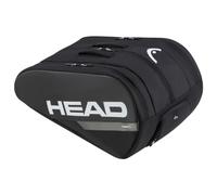 HEAD Tour Padel Bag Sac de Padel Unisexe, Taille L, Noir/Blanc