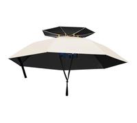 Head Umbrella Hat UV Protection Waterproof Adjustable Double-Layer