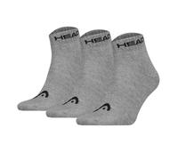 Head Unisexe Chaussettes de Quart, 3er Paquet - Elements Tous Sport Logo, Einf