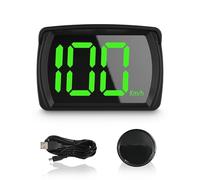 Head Up Display - Écran de voiture HUD universel - Tachymètre numérique de voiture de 3,15" - Affichage tête haute avec tapis antidérapant - Écran Headup Auto pour toutes les voitures - Plug and Play