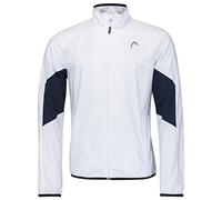 HEAD Veste de survêtement pour homme, Blanc/bleu foncé, S