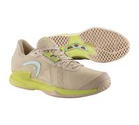 HEAD Women Sprint Pro 3.5 Femmes, Macadamia/Lime, 43