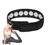 Head Wrap - Masseur réglable de 27 pouces | Coton ABS - Relaxation Massage du cuir chevelu Bandeau à ongles pour hommes femmes Bureau à domicile Voyage Soulagement du stress Récupération Confort