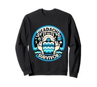 Headache Survivor Lutte de la migraine de la douleur ||--- Sweatshirt
