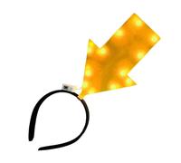 Headband with Light Up - Fun Party Decoration Accessories, Eye Catching Playful Headwear for Men Women, Holiday Carnival Cosplay Photoshoot