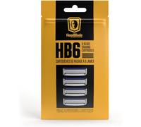 HeadBlade Lot de 4 têtes de rasoir 6 lames