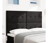 Headboard Led Vidaxl Noir 72 Cm Velours