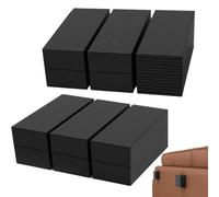 Headboard Stoppers - Furniture Noise Reducer for Bed Frame Stability | EVA Cushion Buffer with Adjustable Thickness Design, 23 Pieces Anti Shake Pad Set, Wall Protection Use for Bedroom Home Office