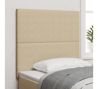 Headboard Vidaxl Design Simple Vert Clair Gris 100 Cm Tissu Velours Côtelé