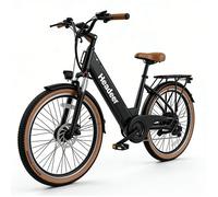HEADEER BD26195 Vélo Électrique Noir - Moteur 350W - Batterie 48V 11.5Ah - Autonomie - SHIMANO 7 vitesses - Écran couleur