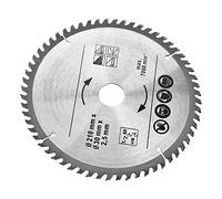 Headerbs 210mm Scie Circulaire Lame Set, 24T 48T 60T Carbure Pointu | Disque de coupe en bois, alésage de 30mm avec anneaux de 25-20-16mm, trait fin rapide et lisse, contreplaqué de bois dur à