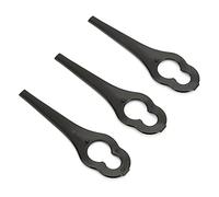 Headerbs 50pcs Coupe-Herbe Lame en Plastique Tondeuse à Gazon Coupe, Vitesse de Coupe élevée, Bords de Propres pour ALM 28 30 Art 23 Accu U, Antirouille Durable, Moins de Temps de Changement de