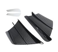 Headerbs Aile de Vent de Moto, 1 Paire de Carénages Latéraux de Style Fibre de Carbone D'aile Aérodynamique de Moto Winglets Universal Fit