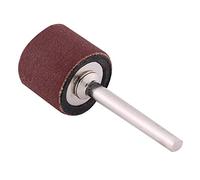 Headerbs Bandes de Ponçage de Tambour, Kit de Ponçage de Tambour Résistant à l'usure avec Mandrin, 100 Pièces pour Polissage en Métal et Menuiserie (Grande bague en papier de verre 320 mesh)