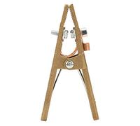 Headerbs Borne de Soudage, Pince de Masse, Laiton Type A 300A (300A) | Pince de mise à la terre pour soudage de goujons à l\'arc, 260A 300A 500A, laiton résistant à la Corrosion, utilisation
