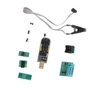 Headerbs CH341A Programmateur USB, Adaptateur 1,8V, Pince de Test SOP8 | Prise en charge de la puce BIOS EEPROM, lecture de la mémoire flash des séries 24 et 25, tâches de réparation, effacement