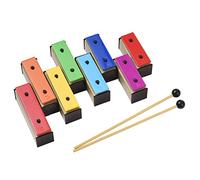 Headerbs Color Xylophone Glockenspiel Keyboardinstruments Plaques Métalliques Perception Facile à Assembler et Transporter Un Outil d'apprentissage Efficace Home Entertainment Music Training