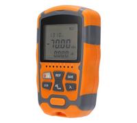 Headerbs Compteur de Puissance Optique, Moins 70 à Plus 10 DBm, 850 à | Testeur de Câble à Fibre Optique, Corps en ABS, Compatible InGaAs, Maintenance des Communications, Pile AAA, 40 Heures de