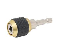 Headerbs Convertisseur de Changement de Perceuse, Adaptateur de Foret électrique à Changement Rapide, Outil de Conversion Contextuel à Tige Hexagonale de 1/4 Po pour Perceuse électrique (60mm)