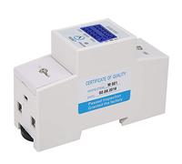 Headerbs DDS015M Compteur D'énergie électrique monophasé à Affichage Numérique 230 V LCD, Fréquence de Facteur de Courant de Tension Kwh Multifonction, Watt-heure pour Comptage de