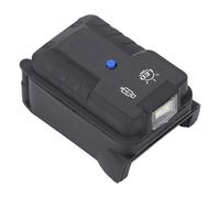 Headerbs Éclairage Brillant 100 LM, Convertisseur d'adaptateur de Batterie pour Lampe de Travail LED Portable Compact avec Source d'alimentation sans Fil Li pour la Gestion des Urgences, Les