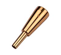 Headerbs Embouchure de Trompette 3C, en Laiton plaqué Argent, Robuste pour Trompettes Standard, Méga tonalité Améliorée pour les Musiciens