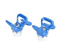 Headerbs Ensemble de 6 Embouts de Pulvérisation de Peinture sans Air, Kit de Buses de Pistolet de Pulvérisation Réversibles avec 2 Protections D'embout de Buse, pour la Plupart des