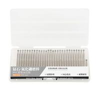 Headerbs Jeu de Mèches de Meulage à Tige de 3mm, 30 Pièces, Ensemble de Diamants pour Outil, Pierre, Verre, Sculpture sur Métal