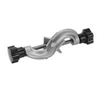 Headerbs Laboratoire en Acier Inoxydable Facile à Utiliser, Support de Serrage croisé pour Institut de Recherche à Domicile, Longueur de Serrage de 6 à 20 Mm, Support à Angle Droit, Têtes de Bossage