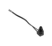 Headerbs Lot de 5 Interrupteurs à Bouton-poussoir 12 V étanches avec | Utilisation du Véhicule, Botte en Caoutchouc étanche, Interrupteur Unipolaire, Fils de 4 Pouces, Fonctionnement à