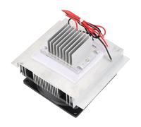 Headerbs Module de Plaque Thermoélectrique Peltier, Système de Refroidissement Rapide en Alliage d'aluminium ABS, Kit de Bricolage 60 W pour le Refroidissement de Petits Espaces, Idéal pour les