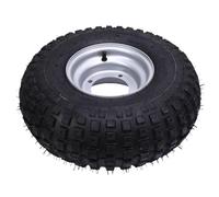 Headerbs Pneu sans Chambre à Air 16x8-7 7 Pouces Pneu sans Chambre à Air Pneus Tout-Terrain avec Jante pour Quad ATV UTV Go Kart Golfs Chariot Tondeuse à Gazon Boue Sable Terrain