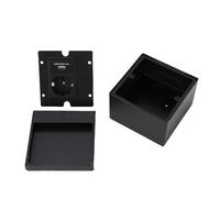 Headerbs Prise de Sol Encastrée, Acier Inoxydable Noir USB Prise 16A | Prise de sol intégrée, chargement USB 4000W 2,1a, alimentation encastrée, étanche, Table de conférence de bureau