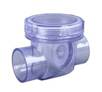 Headerbs PVC Vanne Anti-vanne Non Revanche Non de Retour dans un Sens en Ligne pour les Tuyaux D'égout des Toilettes à évier de Cuisine Empêchent le Débit et la Transmission des Odeurs