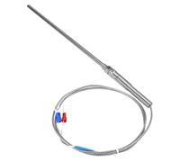 Headerbs Sonde de Capteur de Température, Fil de Sonde de Capteur de Température étanche 0-400 ℃, Filetage M8 Type K, Thermocouple 150mm (1M)