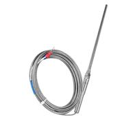 Headerbs Sonde de Capteur de Température, Fil de Sonde de Capteur de Température étanche 0-400 ℃, Filetage M8 Type K, Thermocouple 150mm (Hmm)