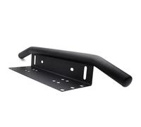 Headerbs Support de Projecteur de Voiture, Support de Montage de Plaque D'immatriculation Avant de Voiture Noir, Support de Projecteur LED de Calandre Avant Universel pour Automobiles
