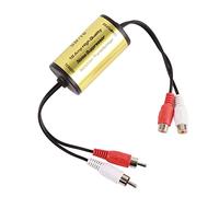 Headerbs Suppresseur de Bruit, Isolateur de Boucle de Terre 15A pour | Construction en ABS, Fil de Signal en Cuivre, Réduit Ronflement et Interférences, Alimentation Commutée 12V