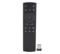 Headerbs Télécommande Vocale sans Fil 2.4G, avec Récepteur USB, pour Décodeur, TV, Ordinateur, Projecteur, Lecteur Multimédia HTPC