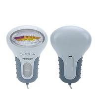 Headerbs Testeur de PH Portable, Analyseur de PH, Détecteur de qualité de L'eau de Chlore avec Sonde Remplaçable pour Piscines et Spas