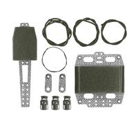 Headgear Lot de pochettes pour batterie avec cordon élastique et bouchon à ressort pour amateurs d'activités de plein air