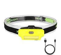 Headlamp 3800LM LED Headlamp USB Charging Built-in Battery Headlight Portable Lamp 2 Modes Beam Lighting