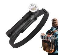 Headlamp - Head Torch - 2-in-1 USB Rechargeable Headband Light With 90° Rotating Swivel - Hands-frree Work Lamp For Night Repairing, Outdoor Supplies, Hiking, Camping, Running, emergencyy