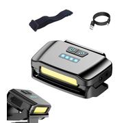 Headlamp Rechargeable 3 Levels - Bright Lightweight Sensor LED, Adjustable Light Forehead Head, Lights Hiking Outdoor Fishing Work | Hiking Outdoor Fishing Work Night Walking Tent Park Garden Home